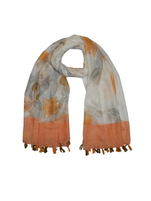 orange polyester scarf - 14963462 - Very Small Image - 1