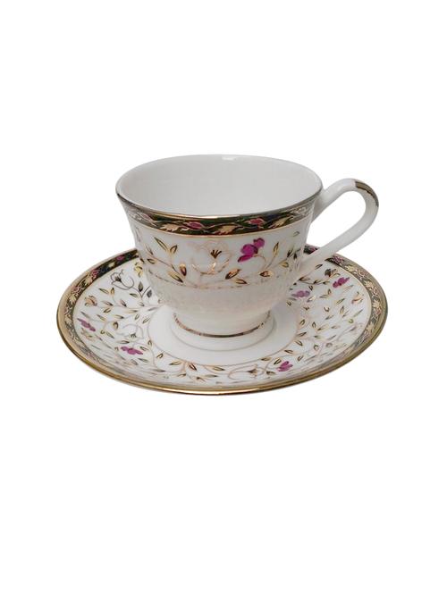 tableware serving tea coffee cups saucer set pack of 12 - 14965405 - Very Small Image - 1