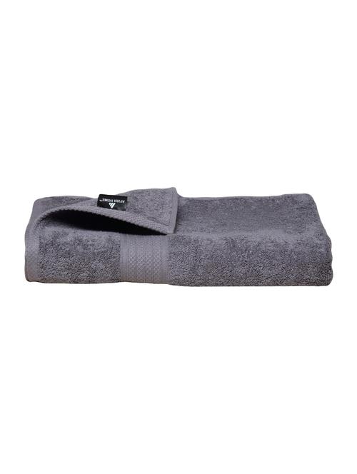 australian cotton bath towel, 600 gsm, (dark grey) - 14965956 - Very Small Image - 1
