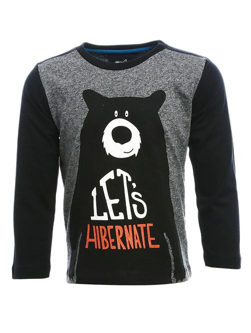 round neck graphic print t-shirt - 14968168 - Very Small Image - 1