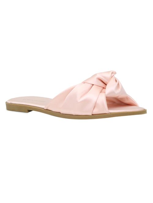 pink satin slides - 14970917 - Very Small Image - 1