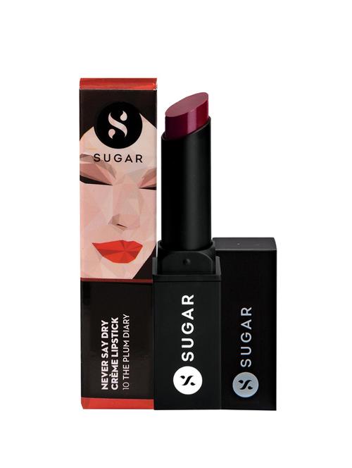 sugar never say dry cr?me lipstick -?10 the plum diary (vibrant deep berry) - 14972566 - Very Small Image - 1