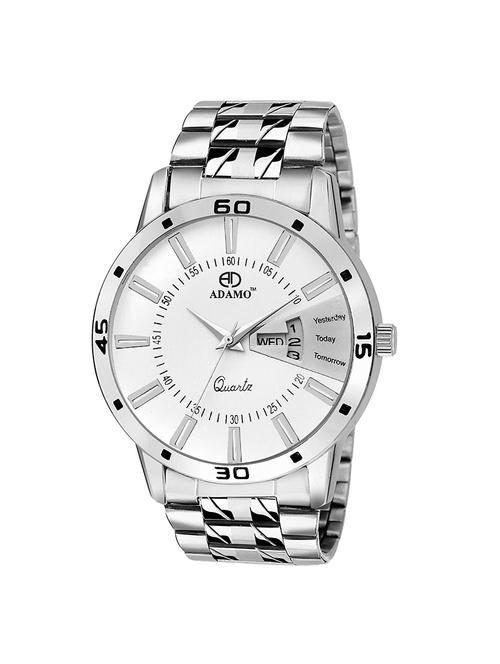 adamo designer (day & date) men's wrist watch a820sm01 - 14972691 - Very Small Image - 1