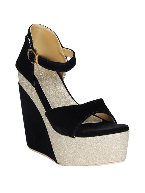 black ankle strap wedge - 14981051 - Very Small Image - 1