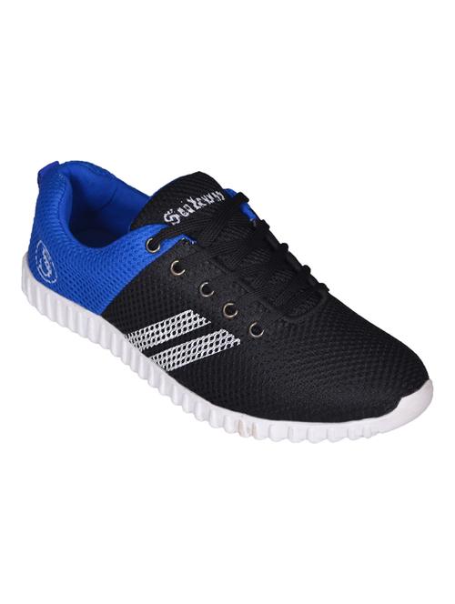 black mesh lace up sneaker - 14981419 - Very Small Image - 1