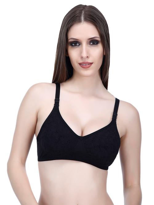 bow patch embroidered bra  - 14987582 - Very Small Image - 1