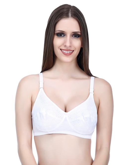 bow patch embroidered bra  - 14987587 - Very Small Image - 1