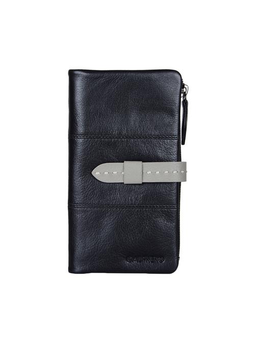 black leather wallet - 14988041 - Very Small Image - 1