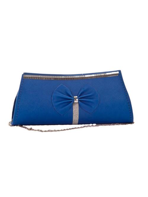 blue leatherette (pu) regular clutch - 14993263 - Very Small Image - 1