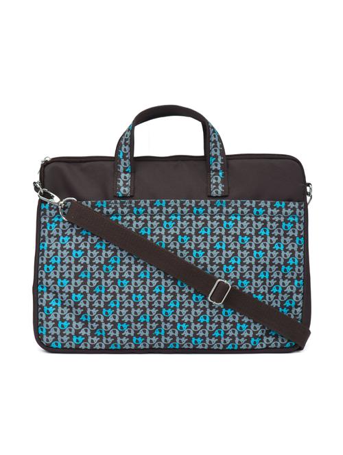 blue polyester laptop bag - 14999828 - Very Small Image - 1