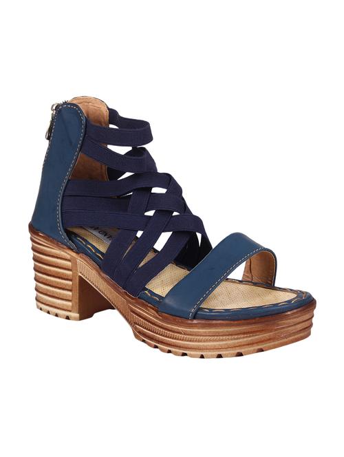 blue closed back sandal - 15004058 - Very Small Image - 1