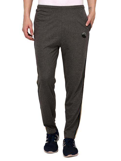 grey cotton track pant - 15005057 - Very Small Image - 1