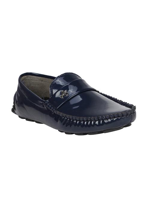 navy patent leather loafer - 15005174 - Very Small Image - 1