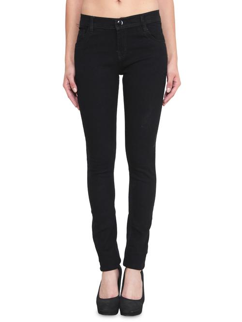solid black denim jeans - 15008236 - Very Small Image - 1