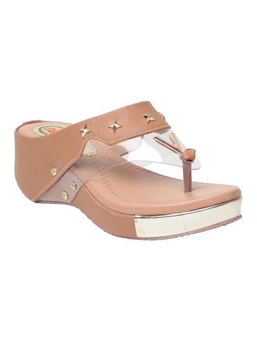 brown platforms wedge - 15008511 - Very Small Image - 1
