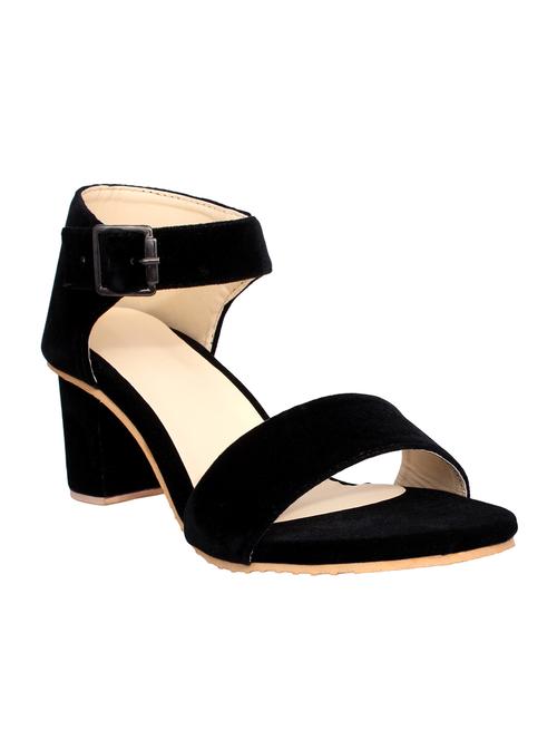 black  ankle strap sandal - 15009143 - Very Small Image - 1