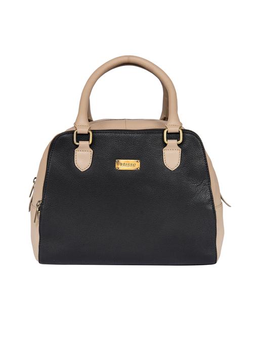Black Leather Handbag - 15010299 - Very Small Image - 1
