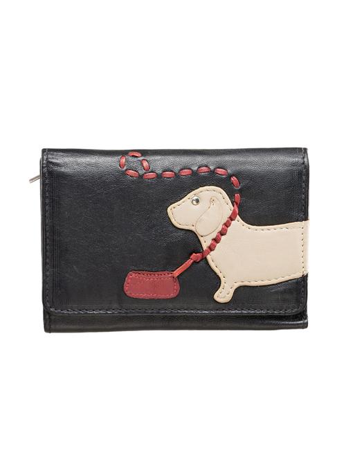 black leather wallet - 15010348 - Very Small Image - 1