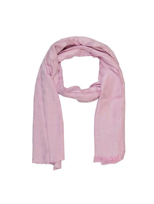 pink cotton scarf - 15010857 - Very Small Image - 1