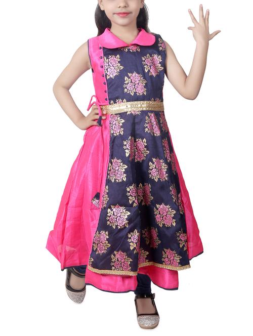 blue silk blend suit set - 15016112 - Very Small Image - 1