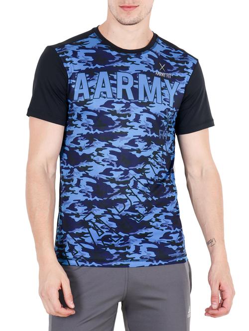 blue polyester tshirt - 15019786 - Very Small Image - 1