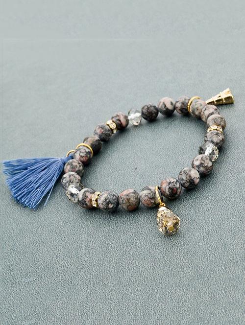 multi colored metal beaded bracelet - 15020624 - Very Small Image - 1