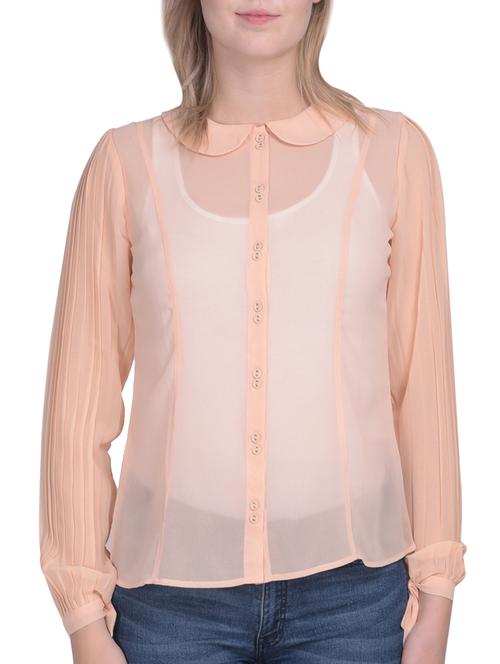 solid orange shirt - 15025219 - Very Small Image - 1