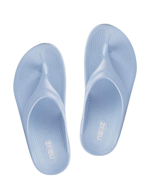 light blue  rubber  flip flop - 15027682 - Very Small Image - 1