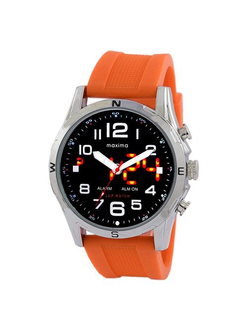 maxima black dial watch  - for men - 15027860 - Very Small Image - 1