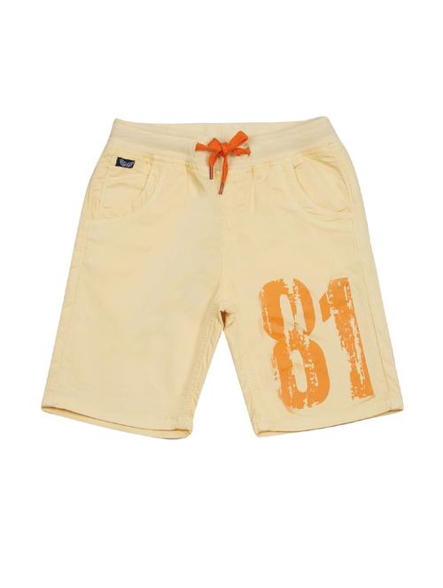 yellow denim shorts - 15028970 - Very Small Image - 1