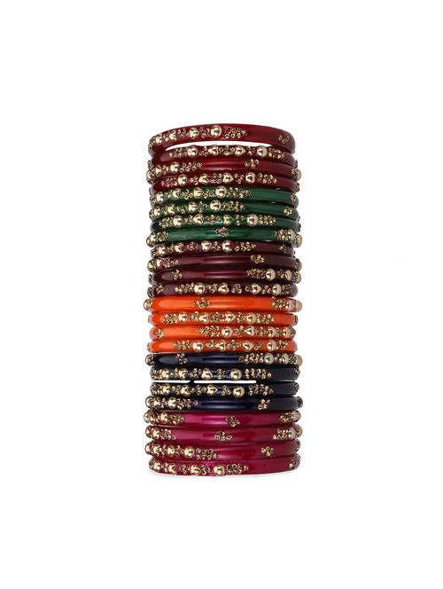 multi colored glass bangle - 15029119 - Very Small Image - 1