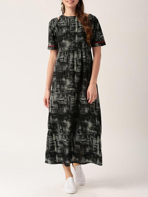 cut out detail maxi dress  - 15030226 - Very Small Image - 1