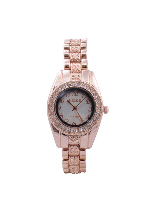 beike white dial stone work women wrist watch - 15033166 - Very Small Image - 1