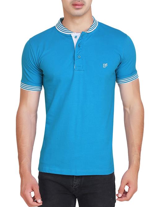 turquoise cotton tshirt - 15033244 - Very Small Image - 1