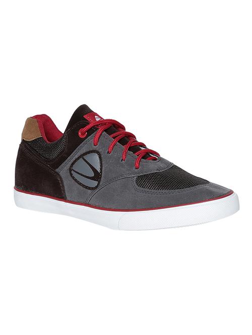 grey suede lace up sneaker - 15033365 - Very Small Image - 1