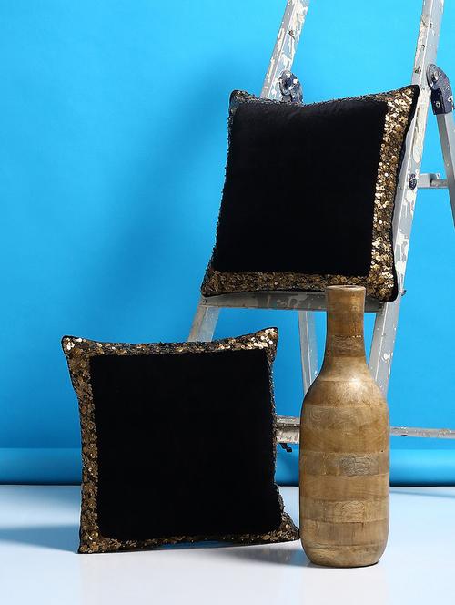 set of 2 embellished cushion covers - 15033697 - Very Small Image - 1