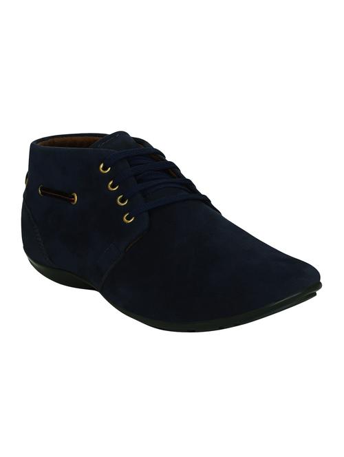 blue synthetic low ankle boots - 15036818 - Very Small Image - 1