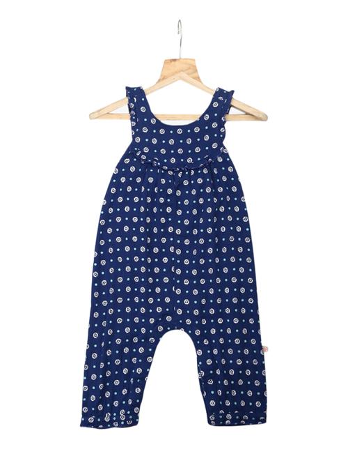 blue cotton  jump suit - 15038049 - Very Small Image - 1