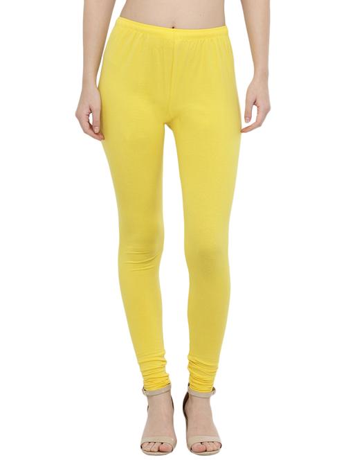 yellow solid leggings - 15039668 - Very Small Image - 1