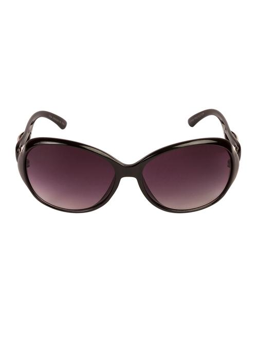 vespl black full rim oversized uv protected sunglasses - v-6119 - 15040891 - Very Small Image - 1