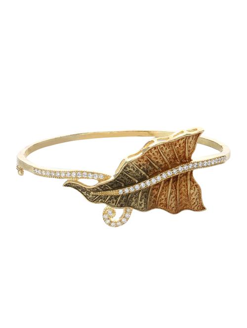 gold brass bangle - 15041189 - Very Small Image - 1