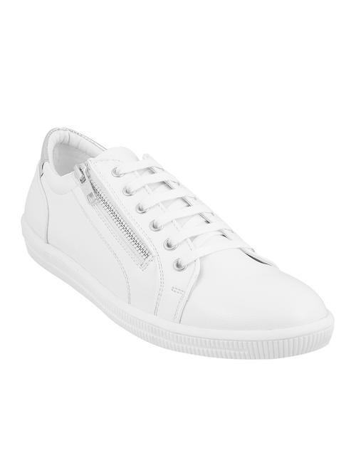 white tpr lace up sneakers - 15043090 - Very Small Image - 1