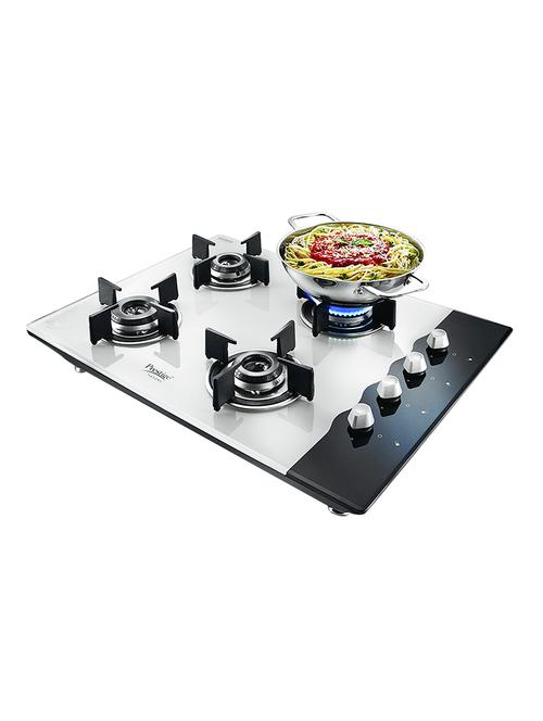 hobtop 4 burner auto ignition gas stove, black - 15050938 - Very Small Image - 1