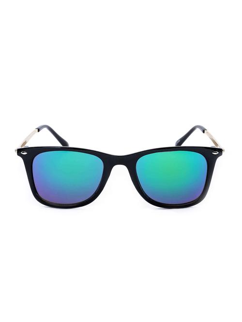 stacle uv protected unisex wayfarer rectangular sunglasses (st25240|midnight blue mirrored lens) - 15055432 - Very Small Image - 1