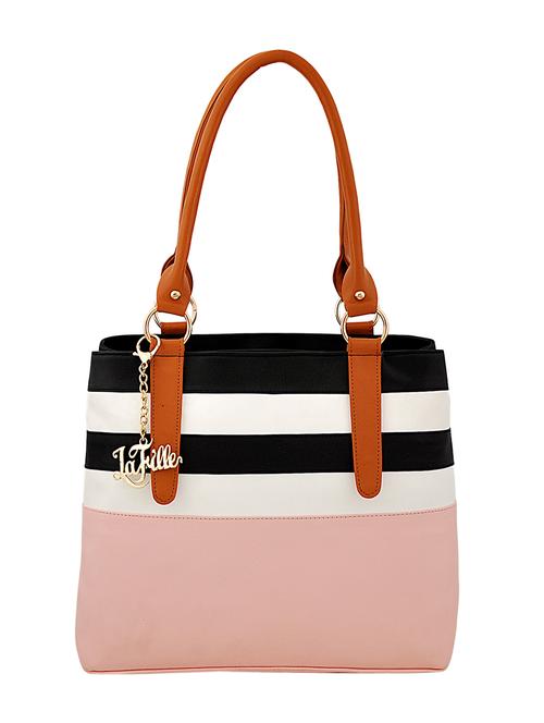 pink leatherette handbag - 15055889 - Very Small Image - 1