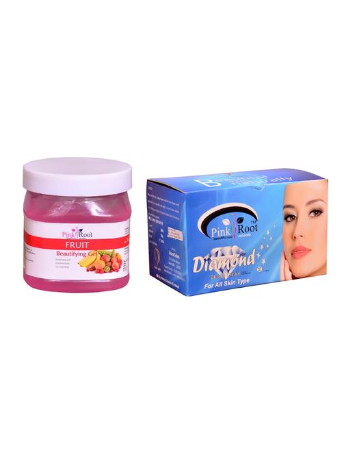 pink root diamond bleach 250gm and pink root fruit gel 500ml - 15059670 - Very Small Image - 1