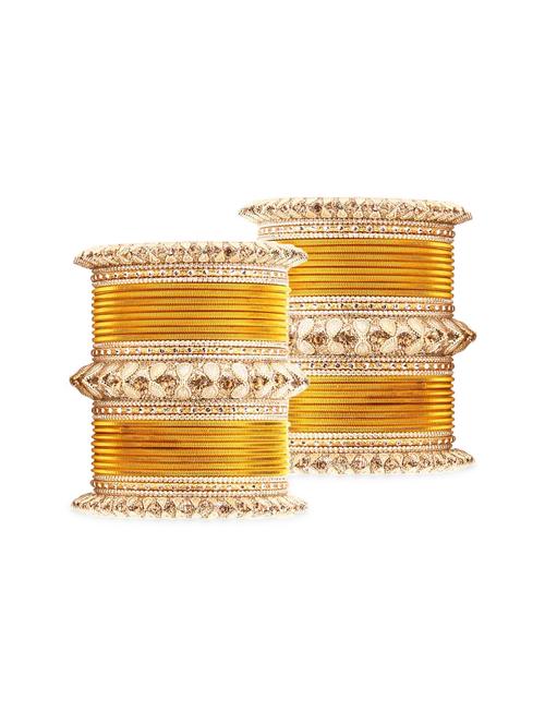 yellow metal bangle - 15061771 - Very Small Image - 1