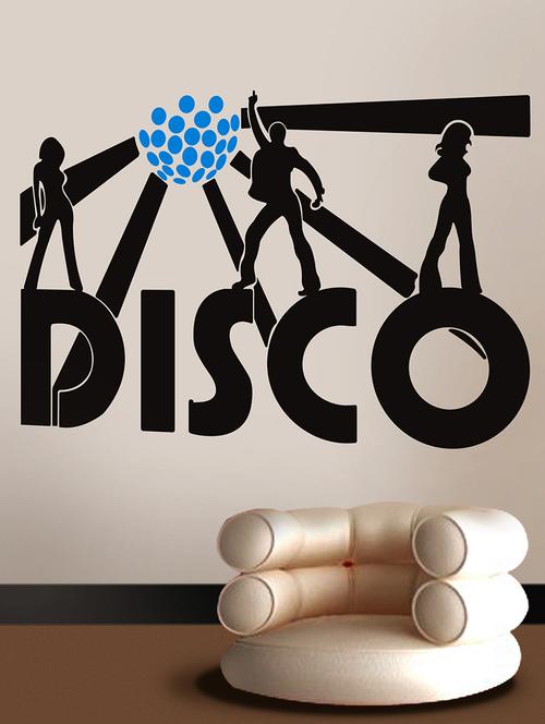 decal style disco wall sticker - 15065684 - Very Small Image - 1