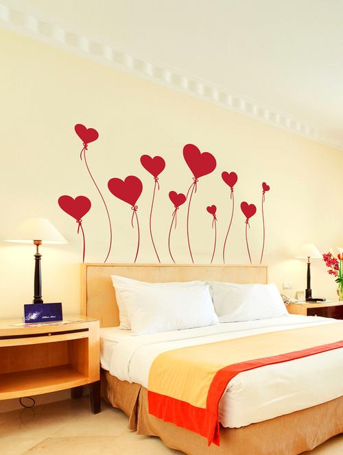 heart stickes wall sticker - 15065752 - Very Small Image - 1