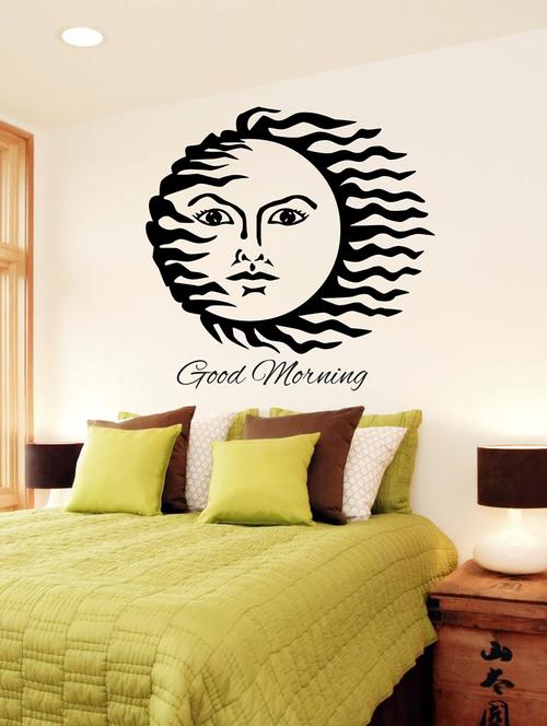 sun good morning wall sticker - 15065815 - Very Small Image - 1
